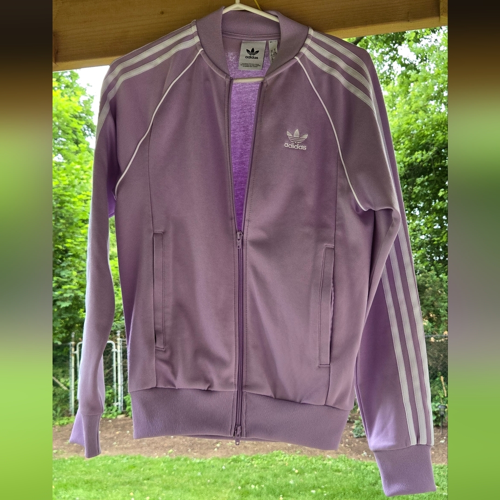 Adidas Women's Purple Track Jacket